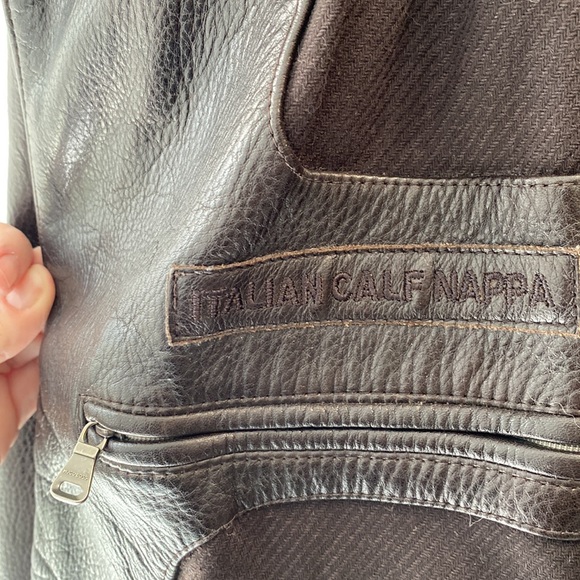 Men’s Hugo Boss Leather Jacket - Picture 4 of 8